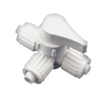 Esco Elkhart 0.5 x 0.5 x 0.5 in. Water Heater Three Way Valve ESC06910